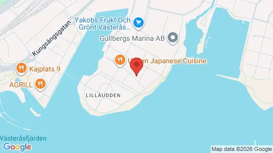 Apartments for rent i Västerås - kort over placeringen