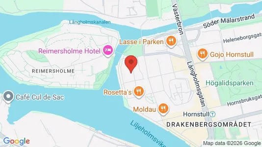 Apartments for rent i Södermalm - kort over placeringen