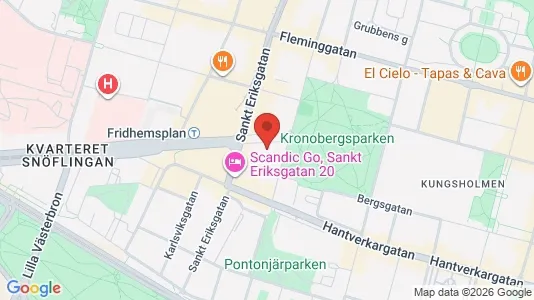 Apartments for rent i Kungsholmen - kort over placeringen