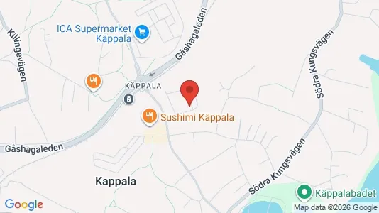 Apartments for rent i Lidingö - kort over placeringen