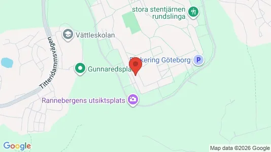 Apartments for rent i Angered - kort over placeringen