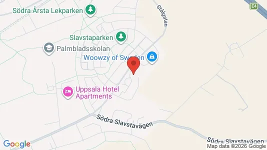 Apartments for rent i Uppsala - kort over placeringen