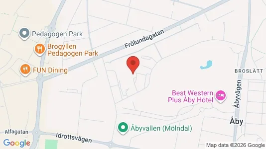 Apartments for rent i Mölndal - kort over placeringen