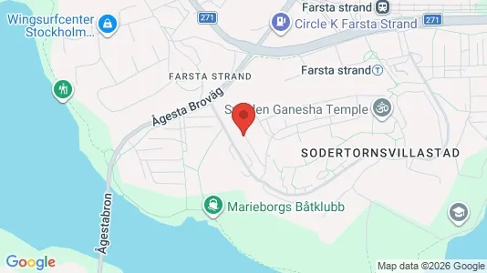Apartments for rent i Stockholm South - kort over placeringen