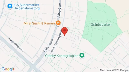Apartments for rent i Uppsala - kort over placeringen