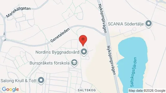 Apartments for rent i Södertälje - kort over placeringen