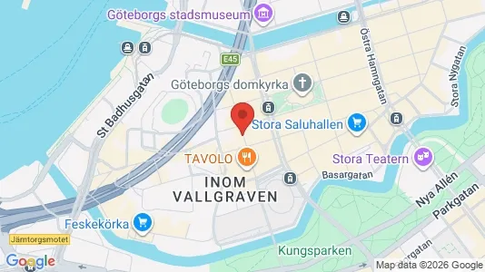 Apartments for rent i Gothenburg City Centre - kort over placeringen