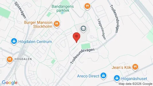 Apartments for rent i Stockholm South - kort over placeringen