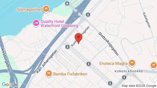 Apartments for rent i Majorna-Linné - kort over placeringen