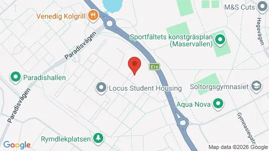 Apartments for rent i Borlänge - kort over placeringen