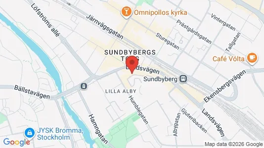 Apartments for rent i Sundbyberg - kort over placeringen