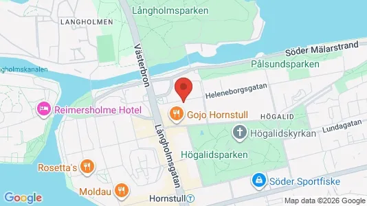 Apartments for rent i Södermalm - kort over placeringen