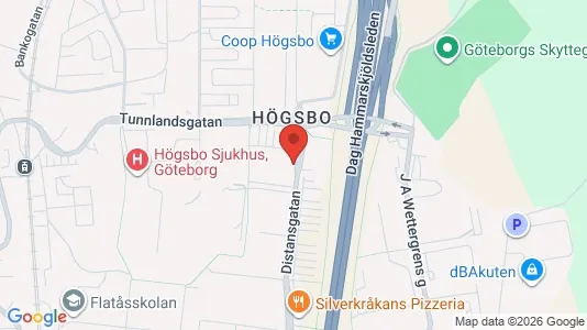 Apartments for rent i Askim-Frölunda-Högsbo - kort over placeringen