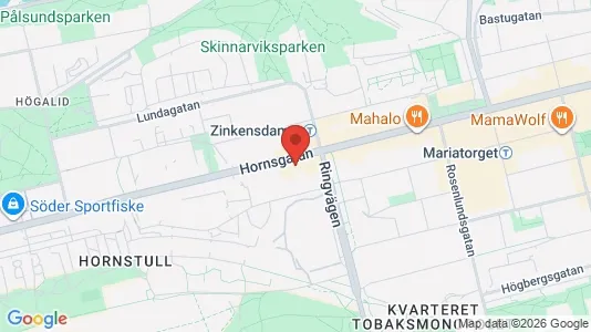 Apartments for rent i Södermalm - kort over placeringen