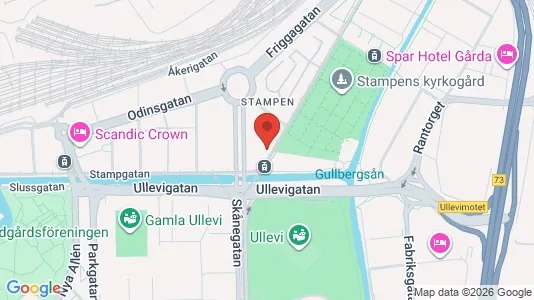 Apartments for rent i Gothenburg City Centre - kort over placeringen