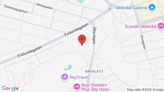 Apartments for rent i Mölndal - kort over placeringen