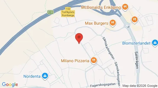 Apartments for rent i Enköping - kort over placeringen