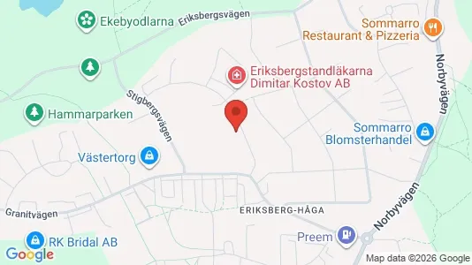 Apartments for rent i Uppsala - kort over placeringen