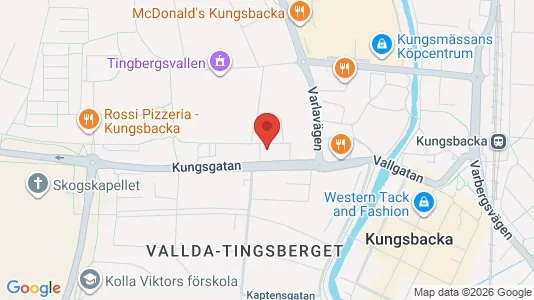 Apartments for rent i Kungsbacka - kort over placeringen