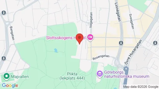 Apartments for rent i Majorna-Linné - kort over placeringen
