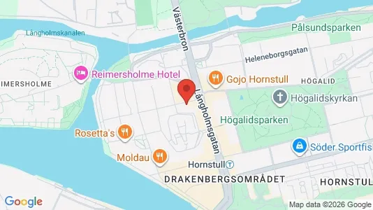 Apartments for rent i Södermalm - kort over placeringen