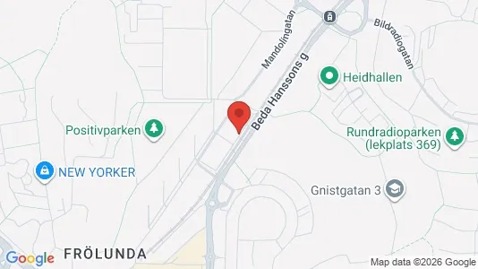Apartments for rent i Askim-Frölunda-Högsbo - kort over placeringen