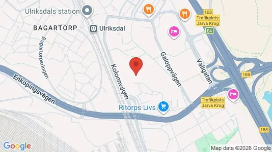Apartments for rent i Solna - kort over placeringen