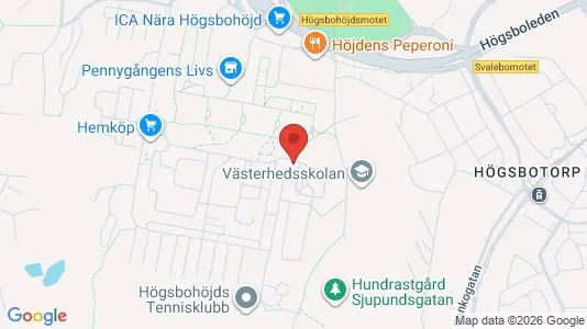 Apartments for rent i Majorna-Linné - kort over placeringen