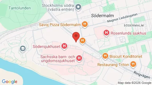 Apartments for rent i Södermalm - kort over placeringen