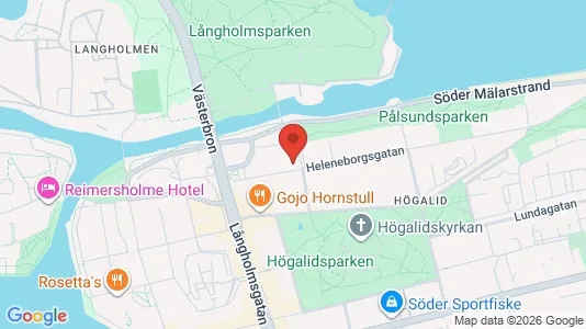 Apartments for rent i Södermalm - kort over placeringen