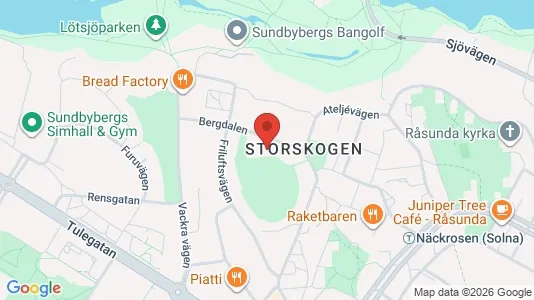 Apartments for rent i Sundbyberg - kort over placeringen