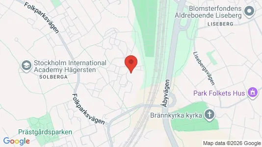 Apartments for rent i Stockholm South - kort over placeringen