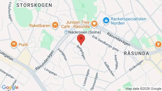Apartments for rent i Solna - kort over placeringen