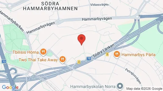 Apartments for rent i Stockholm South - kort over placeringen
