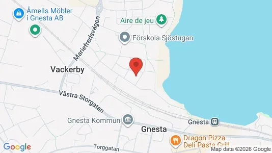 Apartments for rent i Gnesta - kort over placeringen