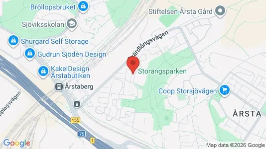 Apartments for rent i Hammarbyhamnen - kort over placeringen