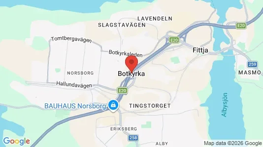 Apartments for rent i Botkyrka - kort over placeringen