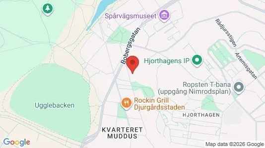 Apartments for rent i Gärdet/Djurgården - kort over placeringen