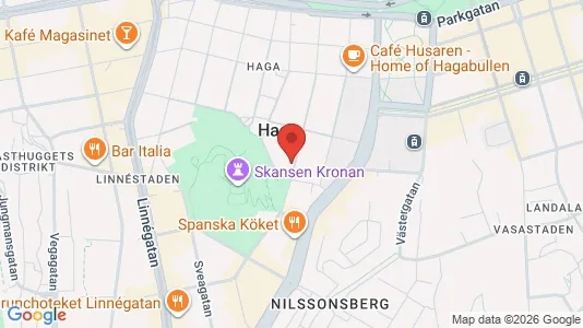 Apartments for rent i Gothenburg City Centre - kort over placeringen