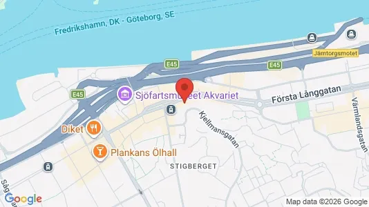 Apartments for rent i Majorna-Linné - kort over placeringen