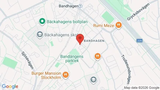 Apartments for rent i Stockholm South - kort over placeringen