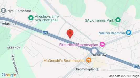 Apartments for rent i Stockholm West - kort over placeringen