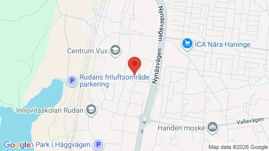 Apartments for rent i Haninge - kort over placeringen