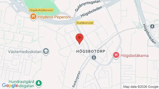 Apartments for rent i Askim-Frölunda-Högsbo - kort over placeringen