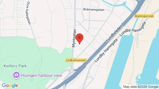 Apartments for rent i Lundby - kort over placeringen