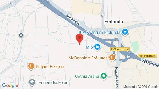 Apartments for rent i Askim-Frölunda-Högsbo - kort over placeringen