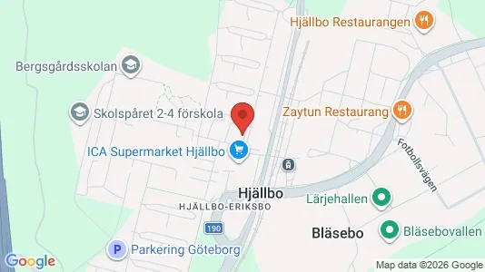 Apartments for rent i Angered - kort over placeringen