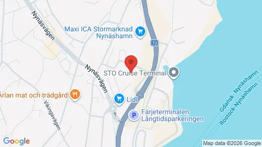 Apartments for rent i Nynäshamn - kort over placeringen