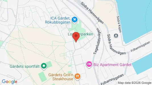 Apartments for rent i Gärdet/Djurgården - kort over placeringen