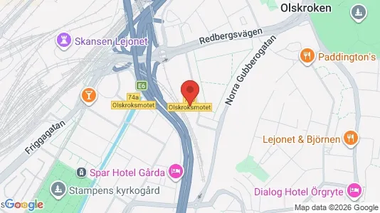 Apartments for rent i Örgryte-Härlanda - kort over placeringen